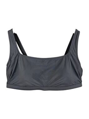 MADEWELL PLUS WOMENS BLACK BALCONETTE BIKINI TOP SECOND WAVE SIZE 3X STYLE MD347